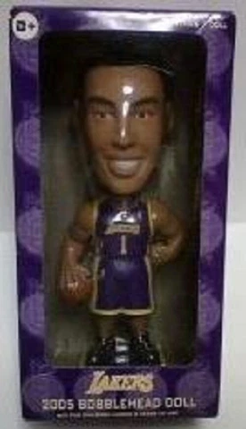 Los Angeles Lakers Caron Butler Bobblehead Basketball Player 7 inch Doll 2005 Cover