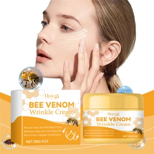 Bee Venom Crema per Viso, Crema Viso Idratante, Vitamina E 1 Oz 2025 Nuova - Foto 1 di 19
