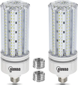 100W LED Corn Bulb E26/E39 Base, Bright 15000lm 5000K, 1000W equivalent, F183 - Picture 1 of 6