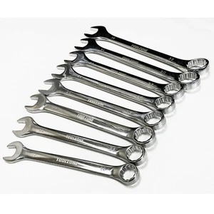 8 Combination Metric Jumbo Spanners 20 - 32mm. 8 Large CRV Spanners one set - Picture 1 of 9