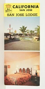 Oversized postcard California CA San Jose Lodge Best Western Motel - Picture 1 of 2