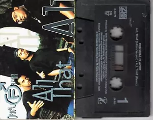 Original Flavor All That 1993 Cassette Tape Single Hiphop Dame Dash Roc A Fella - Picture 1 of 2