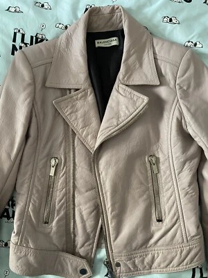 Chaqueta de cuero Balenciaga talla 38 Foto 1 de 4