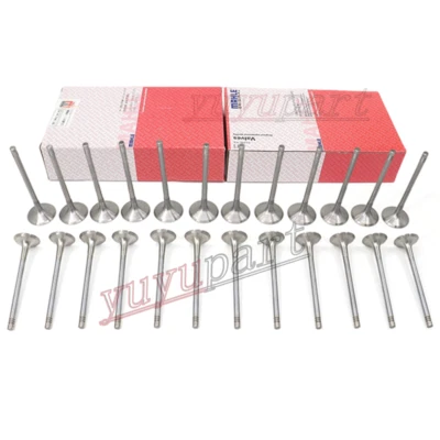 24X Engine Intake & Exhaust Valves Set Mahle For VW Audi S5 A6 A7 Q7 3.0 TFSI - Image 1 of 4