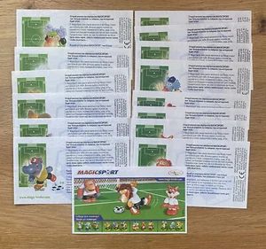 Beipackzettel BPZ - Satz Magic Sport 1 alle 15 verschiedenen Russland - Bild 1 von 1