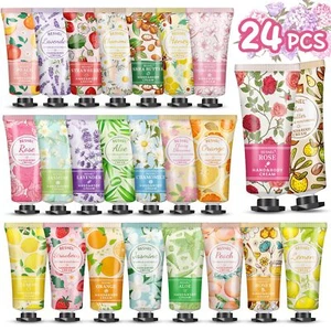24 Pack Hand Cream Gifts Set For Women, Mini Hand Lotion Travel Size in Bulk ... - Picture 1 of 7