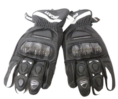 Sports 2 Man XXL Ducati Leather Gloves Black 981028247 XXL NEW - Image 1 of 4
