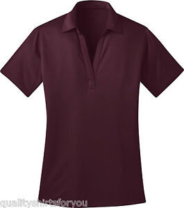 Port Authority Ladies Silk Touch Dri-Fit Golf Polo Shirt Size XS-4XL NEW L540