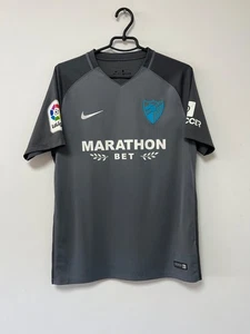 Malaga 2017/2018 Auswärtstrikot Fußballtrikot Nike grau selten Hype Herren Größe Large - Bild 1 von 19