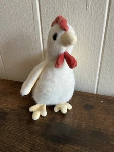 A Rare Modern Vintage Small Douglas Cuddle Toys Bobbie Soft Chicken Plush Toy - Picture 1 of 2