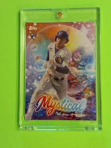 PETE CROW ARMSTRONG TOPPS ROOKIE RC SPARKLE REFRACTOR #1 DRAFT CUBS ROY MINT - Picture 1 of 5
