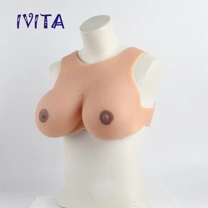 IVITA 4XL EE Cup grandi tette silicone forme seno crossdresser tette finte - Foto 1 di 12