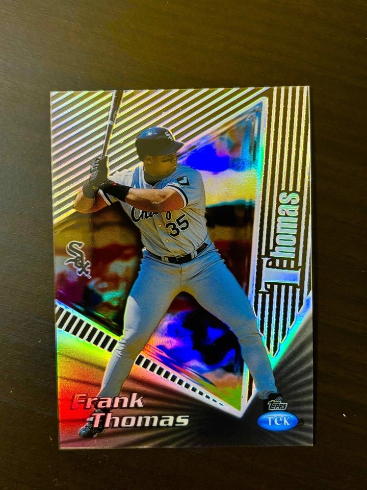 Frank Thomas 1999 Topps Tek #39B P-09 Pattern 9 Holo Chicago White Sox HOF MVP - Image 1 of 2