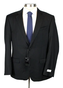 Emporio Armani Blazer 44 R schwarz solide Schurwolle G-Linie Sport Mantel Italien 1495 $ - Bild 1 von 12
