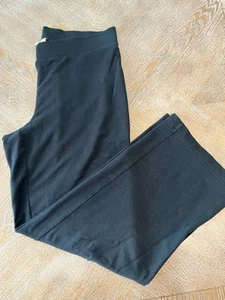 J JILL Purejill Pants Black Medium Mid Rise Waist 36” Inseam 31” Straight Leg - Picture 1 of 7