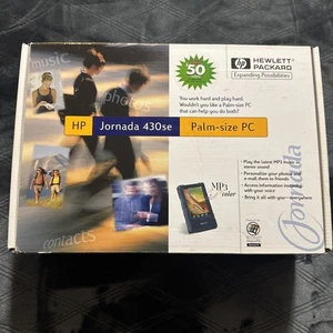 PDA portable HP Jornada 430se Color Pocket PC avec adaptateur secteur - Modèle rare - Photo 1 sur 16