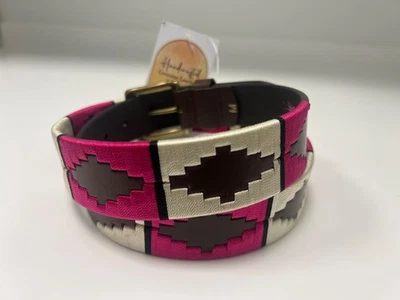 Gaucho Polo Belt Argentinian Gaucho Brown Real Leather Belt Premium Quality UK