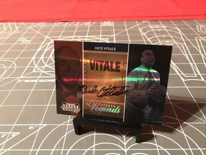 Scheda autografa Donruss Americana Dick Vitale 2008 068/100 - Foto 1 di 5