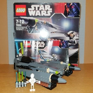 LEGO STAR WARS - 7656 - GENERAL GRIEVOUS STARFIGHTER - INC BOX & INSTRUCTIONS - Picture 1 of 3