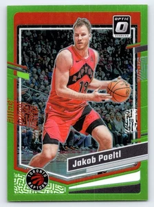 Panini Donruss Optic Green Prizm 2023-24/149 Jakob Poeltl - Imagen 1 de 3