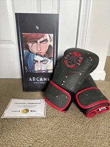 HAYABUSA X ARCANE League Of Legends Pitfighter Vi Boxing Gloves AND WRAPS - Picture 1 of 5