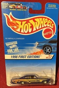 HOT WHEELS 1998 FIRST EDITIONS '65 IMPALA LOWRIDER #635. SEE COMBINED OFFERS! - Picture 1 of 1