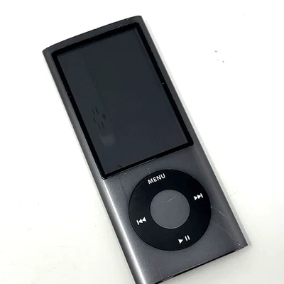 Apple iPod Nano 5ta Generación Negro 16GB A1320 MC062LL/A MP3 - Probado - Batería defectuosa Foto 1 de 4