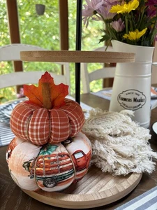 Stack Pumpkins Fall Decor - Picture 1 of 3