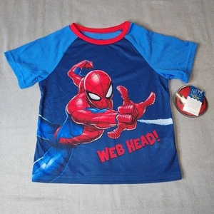Marvel - Spider-Man - Pajama Shirt - Boys Size 10 - Flame Resistant Sleepwear - Picture 1 of 8