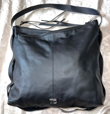 Kooba Women's Black Soft Supple Leather Large Hobo Shoulder Bag Handbag (NWOT) - Image 1 of 4