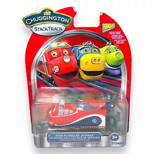 Chuggington Stacktrack Railway Train Chug Patroller Jackman TOMY Brand New - Picture 1 of 6
