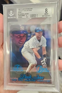 Flair Showcase Legacy Collection 1997 fila 1 #2 Derek Jeter/100 BGS 8 YANKESS - Imagen 1 de 2