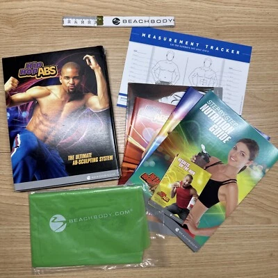HIP HOP ABS The Ultimate AB Sculpting Shaun T Beachbody 3 DVD w/Sculpting band - Image 1 of 4