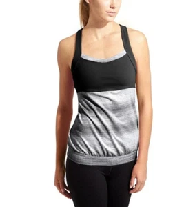 NWT Athleta Stride Crunch and Punch Tank, Black SIZE S  $69 - Picture 1 of 2