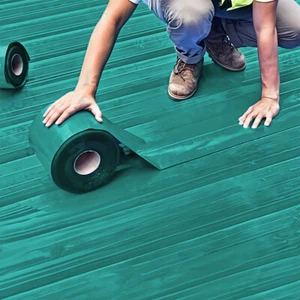 Self Adhesive 5/10m PE Waterproof Roof Tape Industrial Roofing Plastic Films ul - Picture 1 of 71