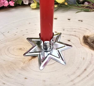 Silver Fairy Star Chime Candle Holder: For .5 inch Diameter Candles - Picture 1 of 10