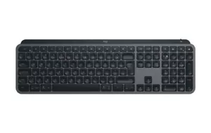 Logitech Wireless USB Keyboard MX Keys 920-009415 US English QWERTY Black -NEU - Photo 1/4
