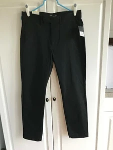 Nuevos pantalones de mezclilla elásticos para hombre de uso original ajustados negros azabache talla 32 - Imagen 1 de 5