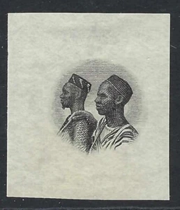 Liberia # 112 MINT Imperf PROOF of CENTER 1906 Issue Mandingo - Picture 1 of 1