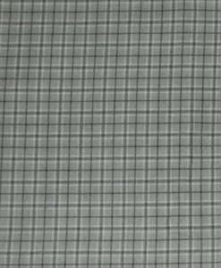 2 YDS UNCUT SUPER SNUGGLE FLANNEL FABRIC MINI CHECK PLAID JOANN GRAY #16987992 - Picture 1 of 1