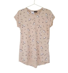 JAY JAYS Unicorn Print Basic Stretch Cotton T shirt Size XS - BNWT - Picture 1 of 6