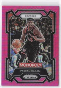 2023-24 Panini Prizm Monopoly Pascal Siakam #82 Pink #/149 Raptors - Picture 1 of 2