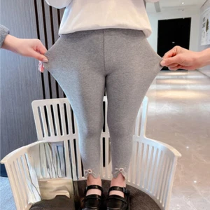 Kids Girls Legging Skinny Basic Pants Trousers Warm Stretchy Casual Comfort Cute - Picture 1 of 14