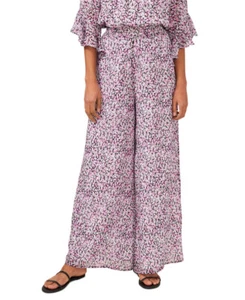 Pantalones para mujer Riley & Rae Ditsy Breeze acampanados (negro rico, X-pequeños) - Imagen 1 de 3