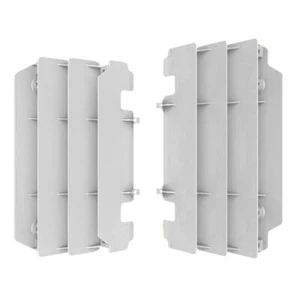 Kawasaki Radiator Louvers KX 250 2005 - 2007 WHITE MOTOX - Picture 1 of 1