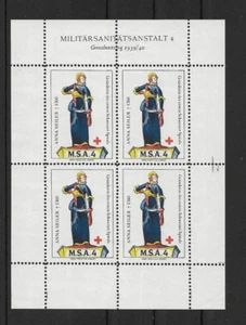 Suiza @ sellos de soldados sellos de soldados MNH WWII Nice Prized @ Zwit.162 - Imagen 1 de 1