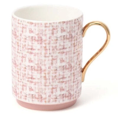 Tetera/taza y platillo/soporte para pasteles Francfranc tweed rosa gres etc. JAPÓN NUEVO Foto 1 de 4