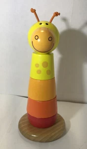 Hape & Giraffe Wood Stacker Water Base Paint Toy-Montessori Unisex (A) - Picture 1 of 5