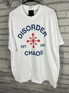 Camiseta Disorder Skateboards Chaos para hombre talla XL - Imagen 1 de 5