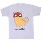  T-Shirt Marvel Spider-Man Mi - Meow Unisex hellgrau Ex Large - X - K777z